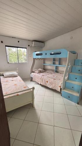 เตียงในห้องที่ Dpto Ledesma