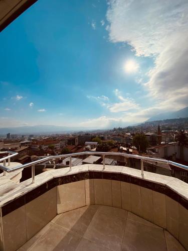 a view of a city from the roof of a building at Grand Heykel Hotel in Bursa