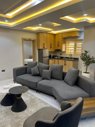 Kuchyň nebo kuchyňský kout v ubytování Appealing Apartment