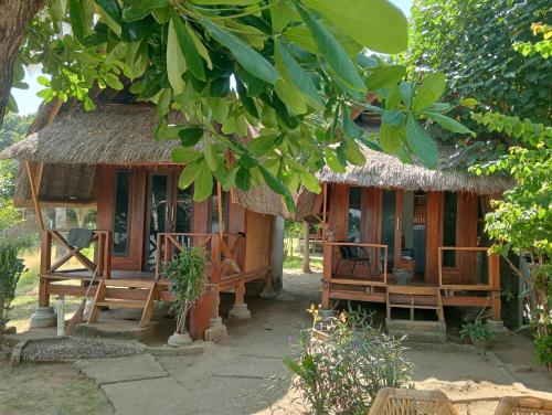 Κήπος έξω από το Lumbung homestay