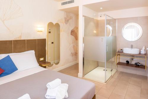 Koupelna v ubytování I Tre Re Rooms