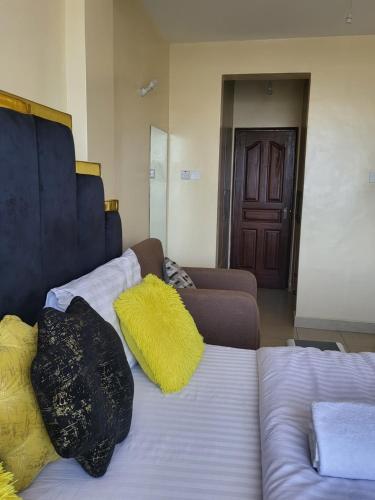 Posezení v ubytování G&G Homes Executive Suite