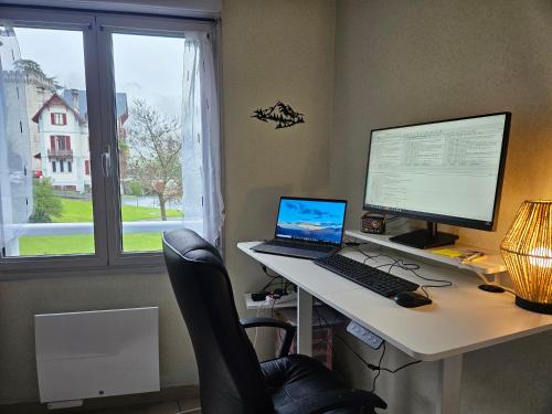 Et tv og/eller underholdning på Hautacam Condor - Balcon vue montagne