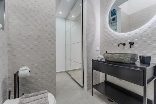 Koupelna v ubytování Sea View Apartment Casa Blanca F10