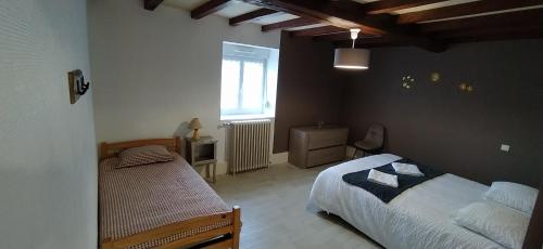 Katil atau katil-katil dalam bilik di Le Relais 1620