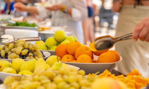 Mad på hotellet eller i nærheden