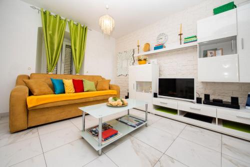Телевизия и/или развлекателен център в Apartment Dea