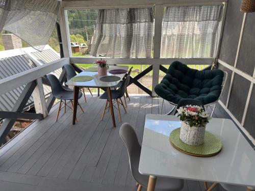 O zonă de relaxare la Nord Cottage