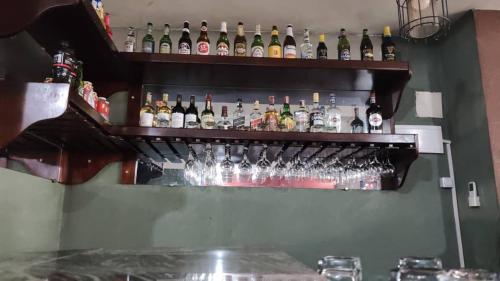 Lounge nebo bar v ubytování Ngueye hôtel officiel