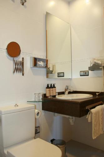 Koupelna v ubytování Hotel Nochendi