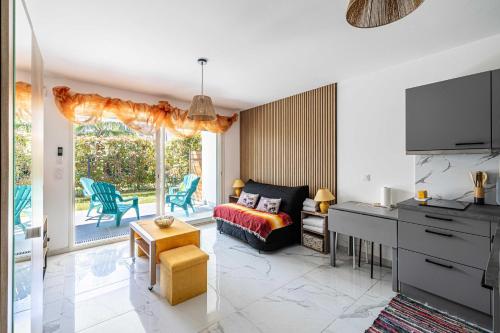 Modern studio - AC - 2P - Cannes