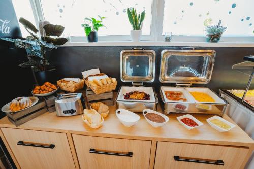 Jídlo v apartmánu nebo okolí