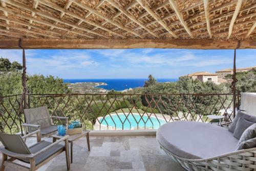 Naturlandskabet i nærheden af villaen