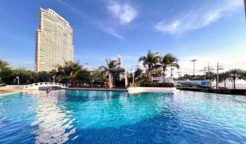 Πισίνα στο ή κοντά στο Seaview 1bedroom 23sqm pattaya 1112