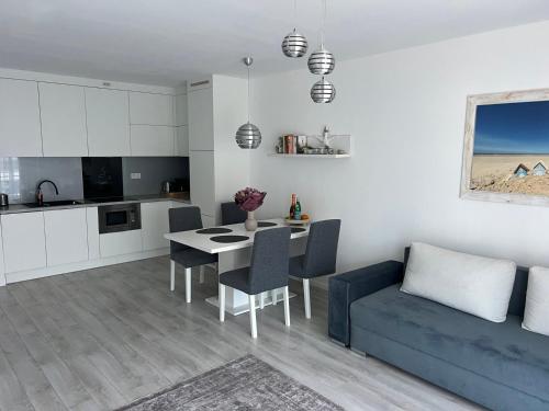 Dapur atau dapur kecil di Apartament Morski 22