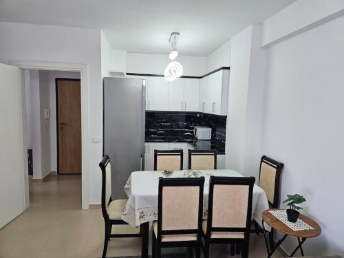 Kuchyň nebo kuchyňský kout v ubytování Gogo Apartment