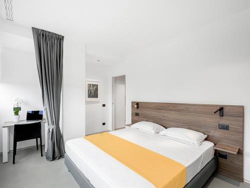 Postel nebo postele na pokoji v ubytování My Lux Palace - Free parking, AC e WiFi