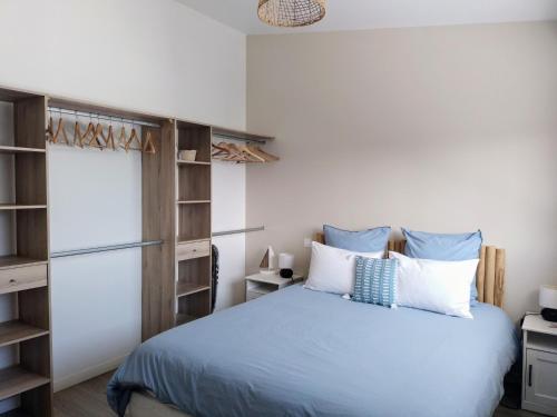 Postel nebo postele na pokoji v ubytování LENIE appartement reposant