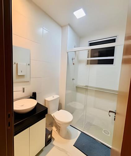 Koupelna v ubytování (1501)Vista Mar - Apto2 Qtos-Suíte -João Pessoa PB