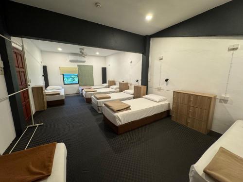 Postel nebo postele na pokoji v ubytování Pupa Hostel