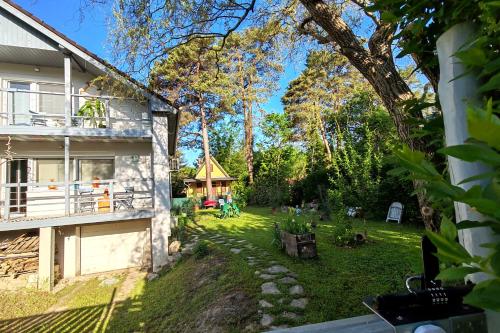 Zahrada ubytování Bandiland Szigetmonostor Horány