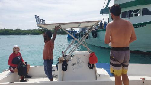 Tetamu yang menginap di Fishing Tours Maldives