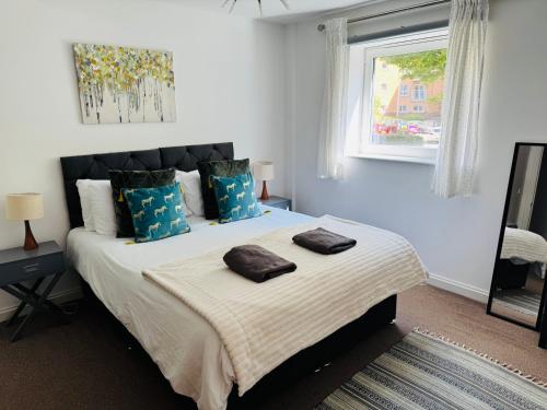 Stylish 2 Bed Apt with River Views & Parking - City Centre & Bay photo 12