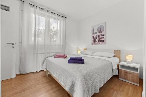 Postel nebo postele na pokoji v ubytování Apartment Danica
