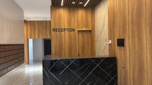 Vstupní hala nebo recepce v ubytování Baku Sea Breeze Polo residence