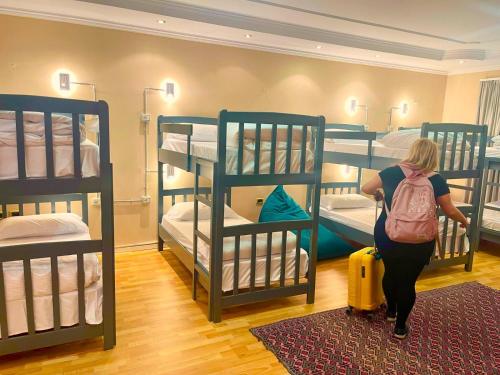 Postel nebo postele na pokoji v ubytování Mandarine hostel