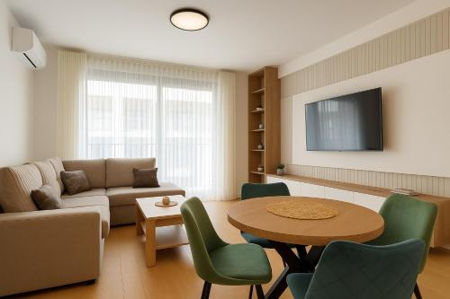 Μια τηλεόραση ή/και κέντρο ψυχαγωγίας στο Queen's Park Residence Apartments