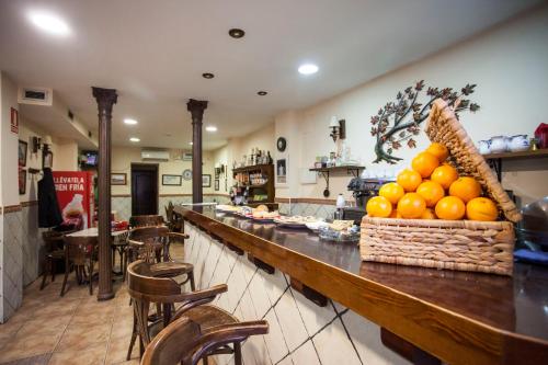 Comida en o cerca de este hostal o pensión