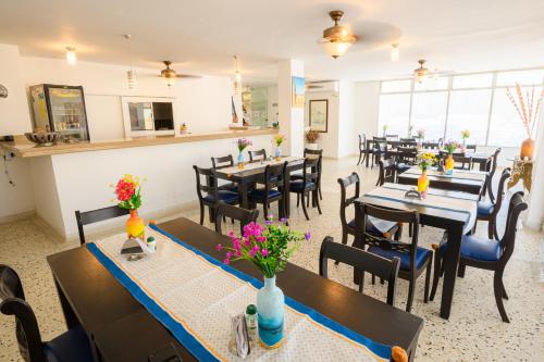 Εστιατόριο ή άλλο μέρος για φαγητό στο Hotel Barbacoa by palmarena plaza