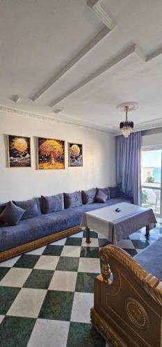 Posezení v ubytování Appartement corniche Tanger