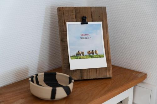 Foto sihtkohas Morsum asuva majutusasutuse Sylter Seestern App Unewatt galeriist