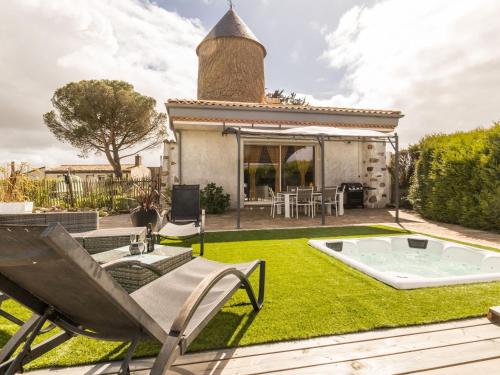 Moulin 18ème siècle, 3 chambres, jardin, wifi à Monnières - FR-1-306-1164