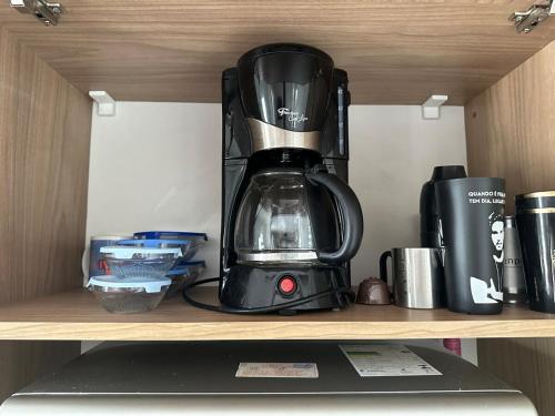 Utensilios para hacer té y café en Casa de 2 dormitórios com piscina