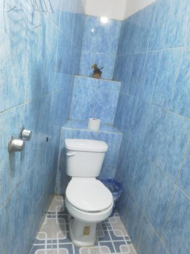Koupelna v ubytování Casa Aca