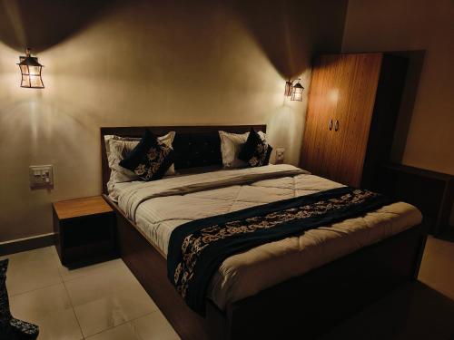Katil atau katil-katil dalam bilik di Windcliff by lake & woods