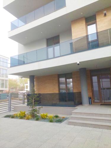 Budova, kde se apartmán nachází