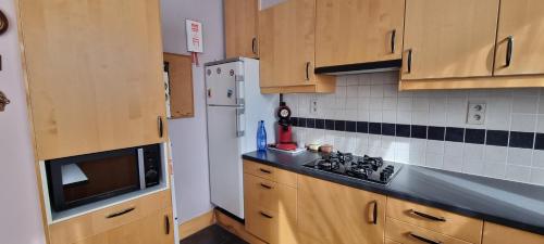 Η κουζίνα ή μικρή κουζίνα στο Appartement Ruggeveld