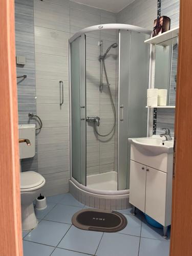 Kúpeľňa v ubytovaní Apartments Pralija