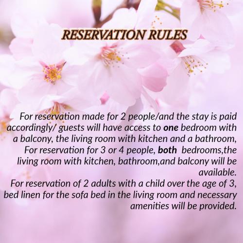 a poem with a bunch of pink flowers at AURA BEACH apartment in Burgas