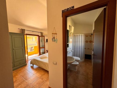 Ένα μπάνιο στο Villa Ines Casa Vacanze