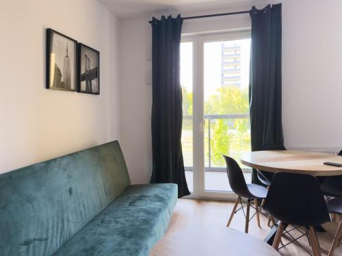 Χώρος καθιστικού στο Legnicka Residence 36