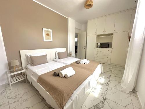 Cama o camas de una habitación en Lilu Villa 2 with Private Pool