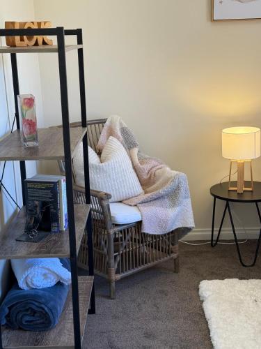 Ένα ή περισσότερα κρεβάτια σε δωμάτιο στο Easy living BnB in Kilmore