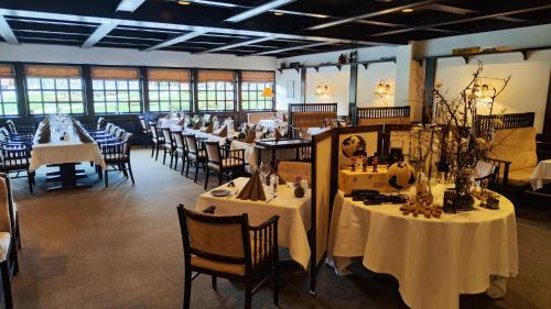 Restaurace v ubytování Banegaardshotellet