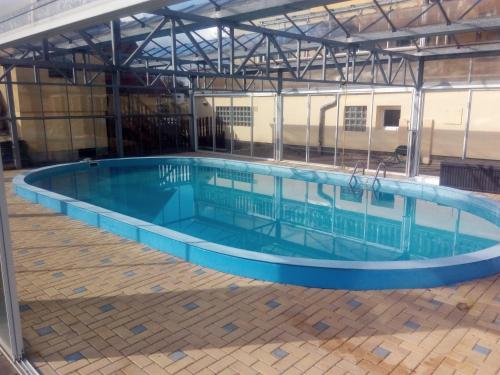 Bazén v ubytování Pension Pastis nebo v jeho okolí