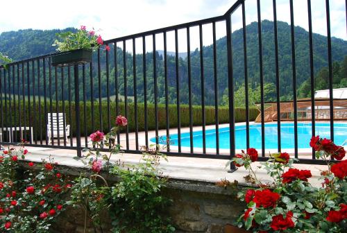 Πισίνα στο ή κοντά στο Chalet Mon Idole